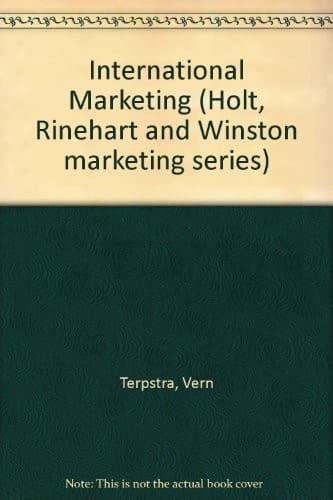 Cover image for International marketing.