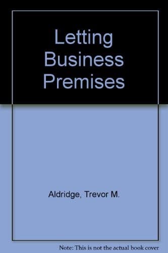 Cover image for Letting business premises