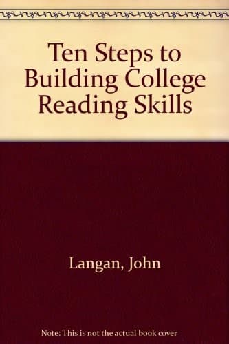 Cover image for Ten steps to building college reading skills