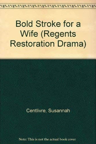 Cover image for A bold stroke for a wife