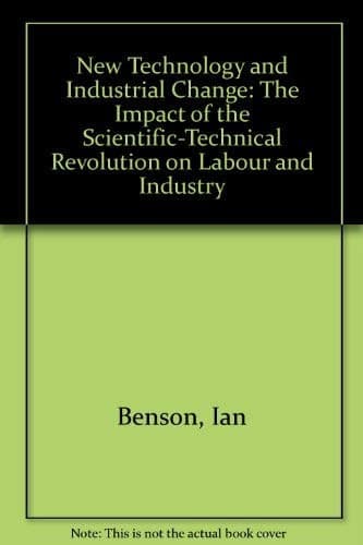 Cover image for New technology and industrial change