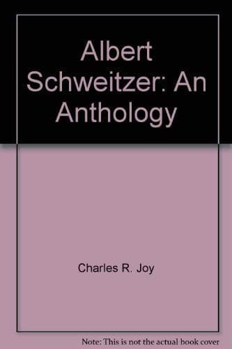 Cover image for Albert Schweitzer