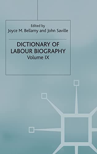 Cover image for Dictionary of labour biography.
