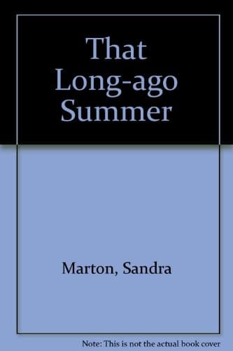 Cover image for That long-ago summer.