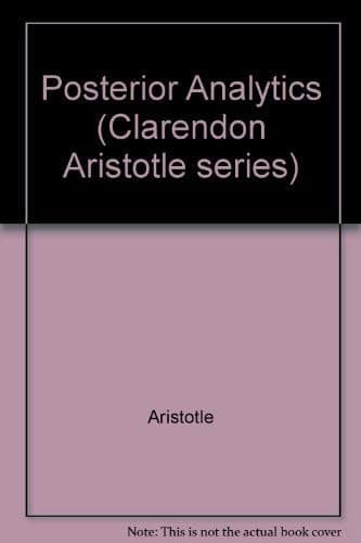 Cover image for Aristotle's 'Posterior analytics'