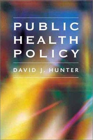 Cover image for Public Health Policy