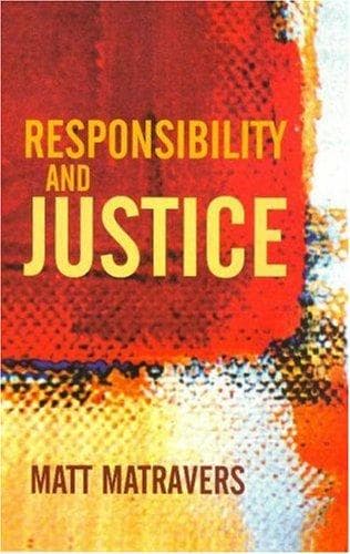 Cover image for Responsibility and Justice