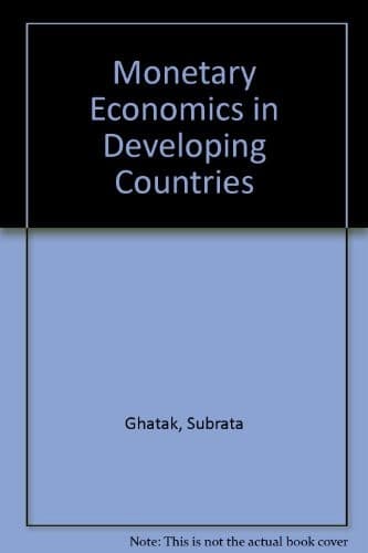 Cover image for Monetary economics in developing countries
