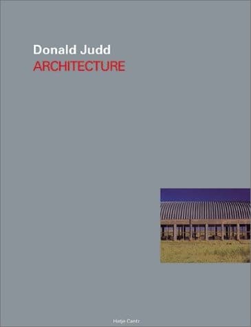 Cover image for Donald Judd