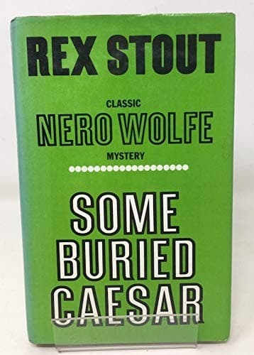 Cover image for Some buried Caesar
