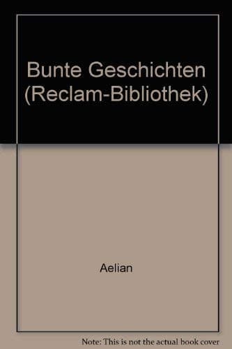 Cover image for Bunte Geschichten