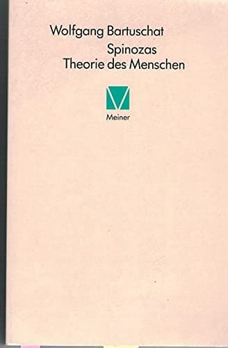 Cover image for Spinozas Theorie des Menschen