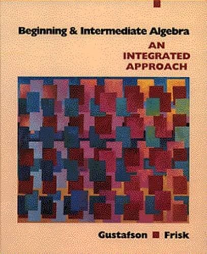 Cover image for Beginning and Intermediate Algebra