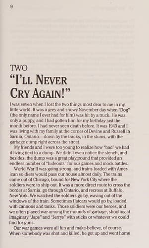Cover image for Too tough to cry