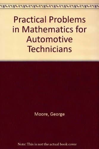 Cover image for Practical problems in mathematics for automotive technicians