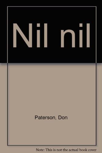 Cover image for Nil nil