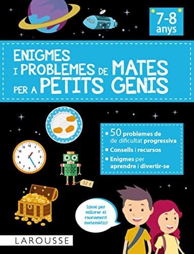 Cover image for Enigmes i problemes de mates per a petits genis
