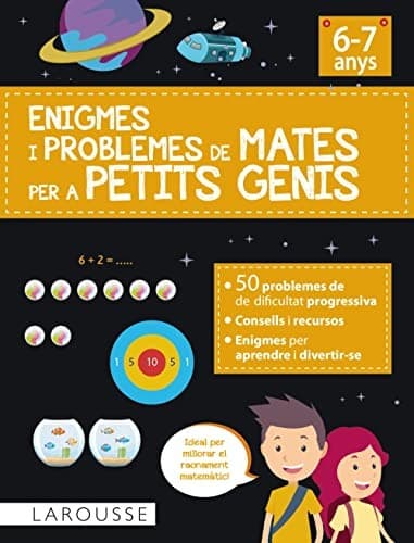 Cover image for Enigmes i problemes de mates per a petits genis