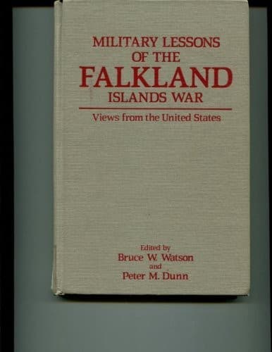Cover image for Military lessons of the Falkland Islands war