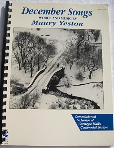 Cover image for Maury Yeston - December Songs