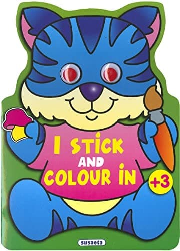 Cover image for I stick and colour in