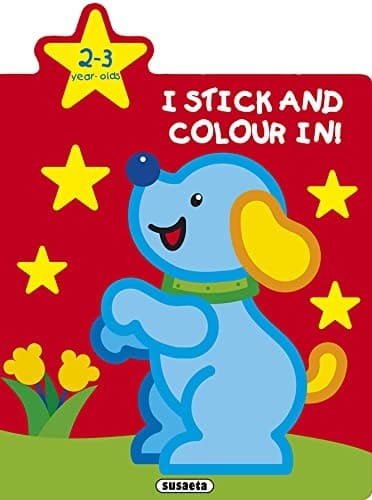 Cover image for Colour and stick 2-3 years old