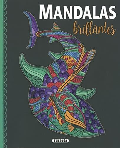 Cover image for Mandalas brillantes