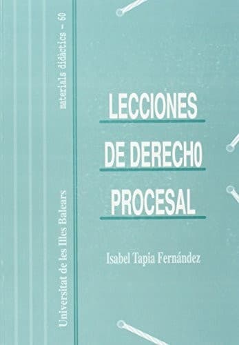 Cover image for Lecciones de derecho procesal