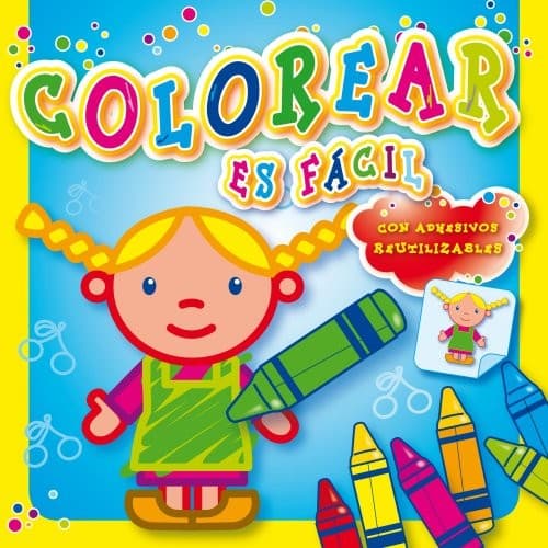 Cover image for Colorear es fácil