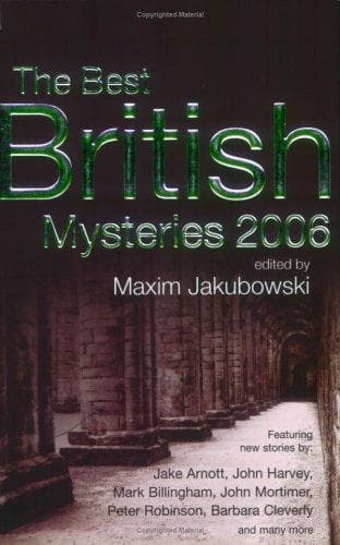 Cover image for Best British Mysteries 2006
