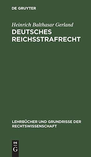 Deutsches Reichsstrafrecht