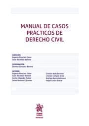 Cover image for Manual de casos prácticos de derecho civil