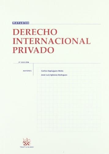 Cover image for Derecho Internacional Privado