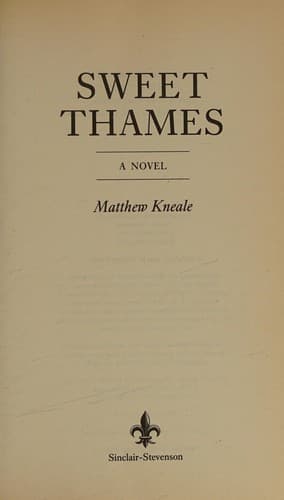 Cover image for Sweet Thames