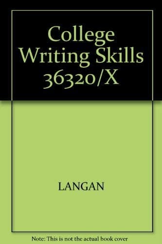 Cover image for College writing skills