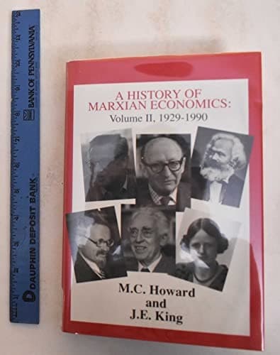 Cover image for A history of Marxian economics