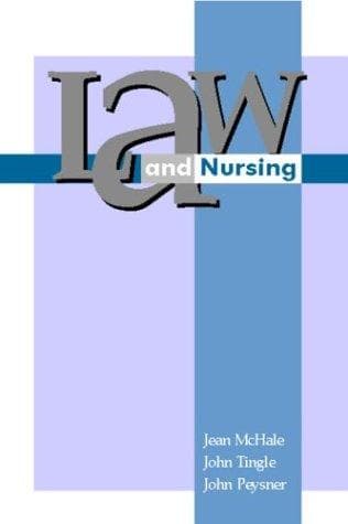 Cover image for Law and nursing