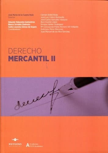 Cover image for Derecho Mercantil II