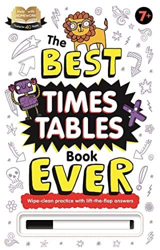 Cover image for The Best Times Tables Book Ever