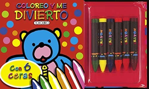 Cover image for Coloreo y me divierto