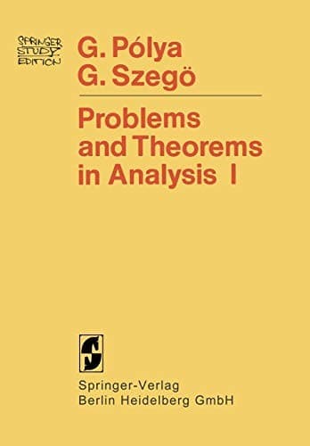 Cover image for Problems and theorems in analysis