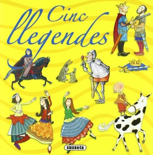 Cover image for Cinc llegendes