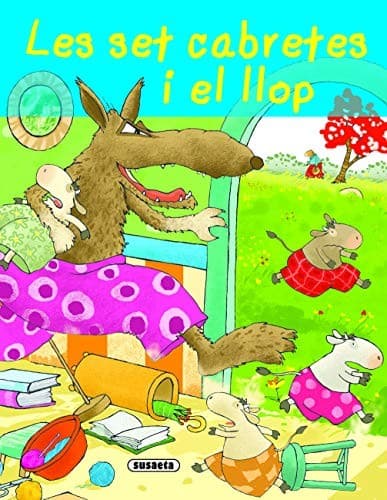 Cover image for Les set cabretes i el llop