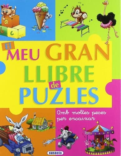 Cover image for El meu gran llibre de puzles