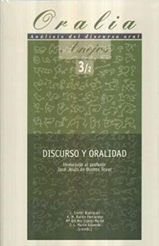Cover image for Discurso y oralidad. Anejos 3