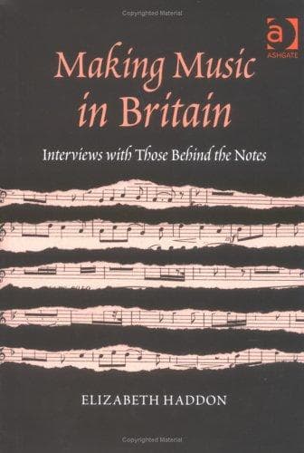 Cover image for Making music in Britain