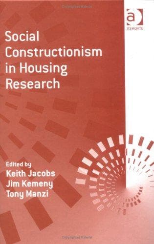 Cover image for Social Constructionism In Housing Research