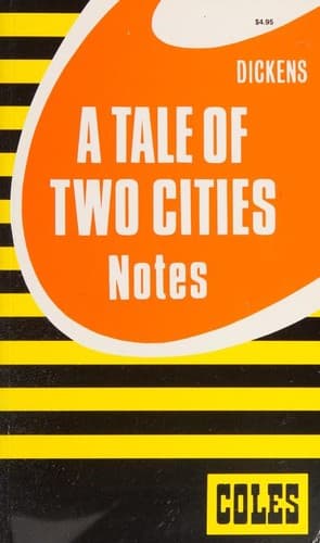 Cover image for Dickens' 'A Tale of two cities' Notes