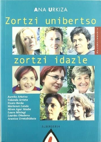 Cover image for Zortzi unibertso, zortzi idazle