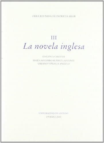 Cover image for Volumen III. La novela inglesa